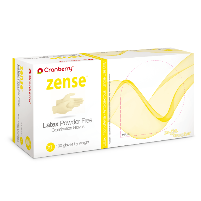 Zense Powder free 100 ks